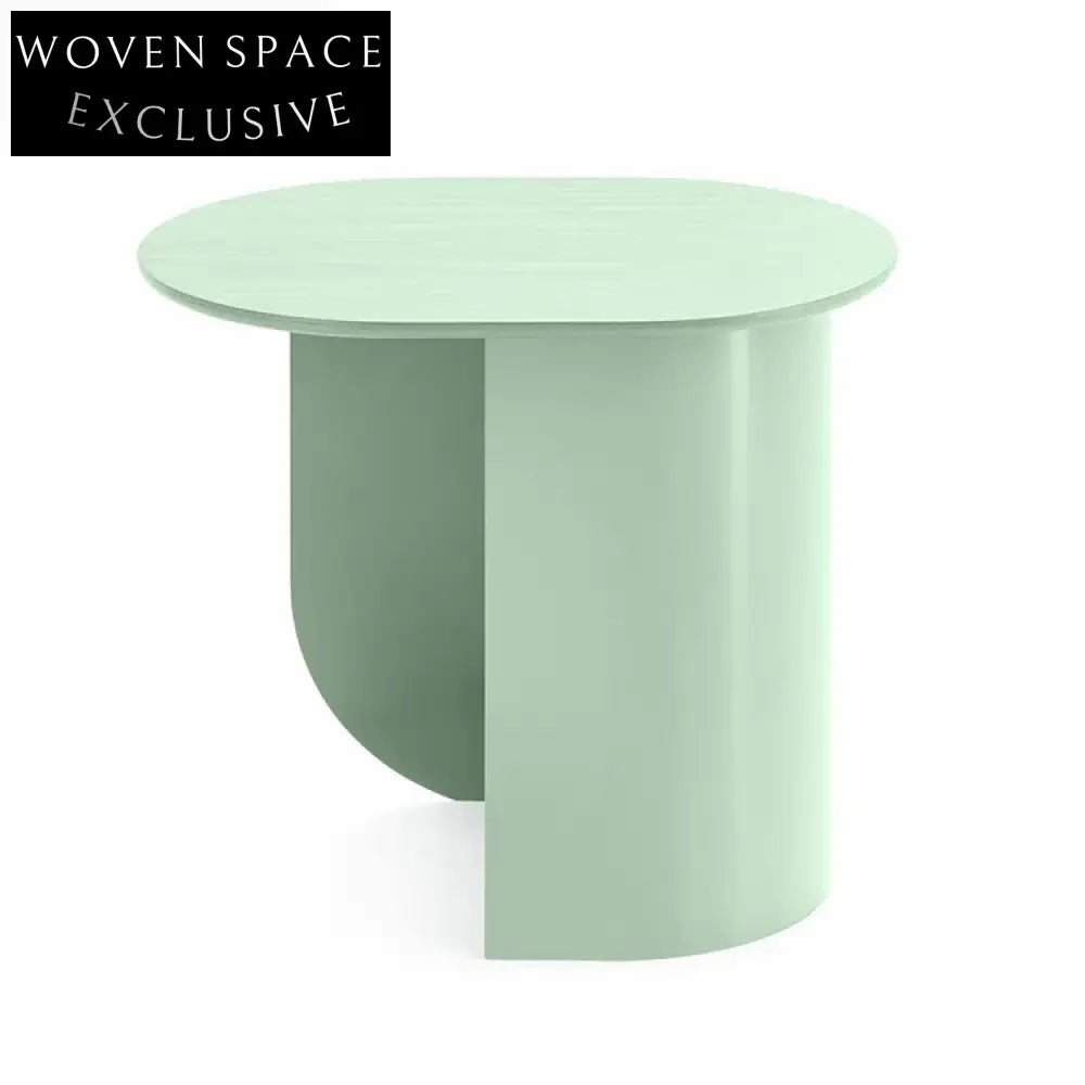 Chic Round Wooden Accent Table for Modern Living & Bedroom Spaces