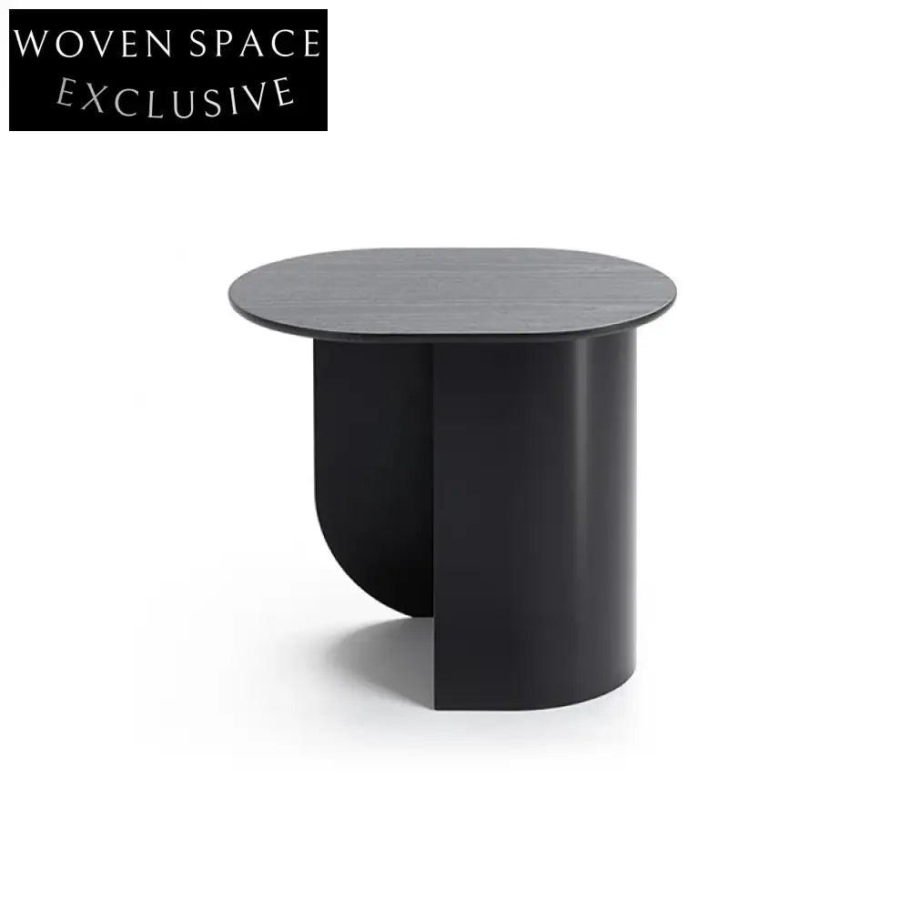 Chic Round Wooden Accent Table for Modern Living & Bedroom Spaces