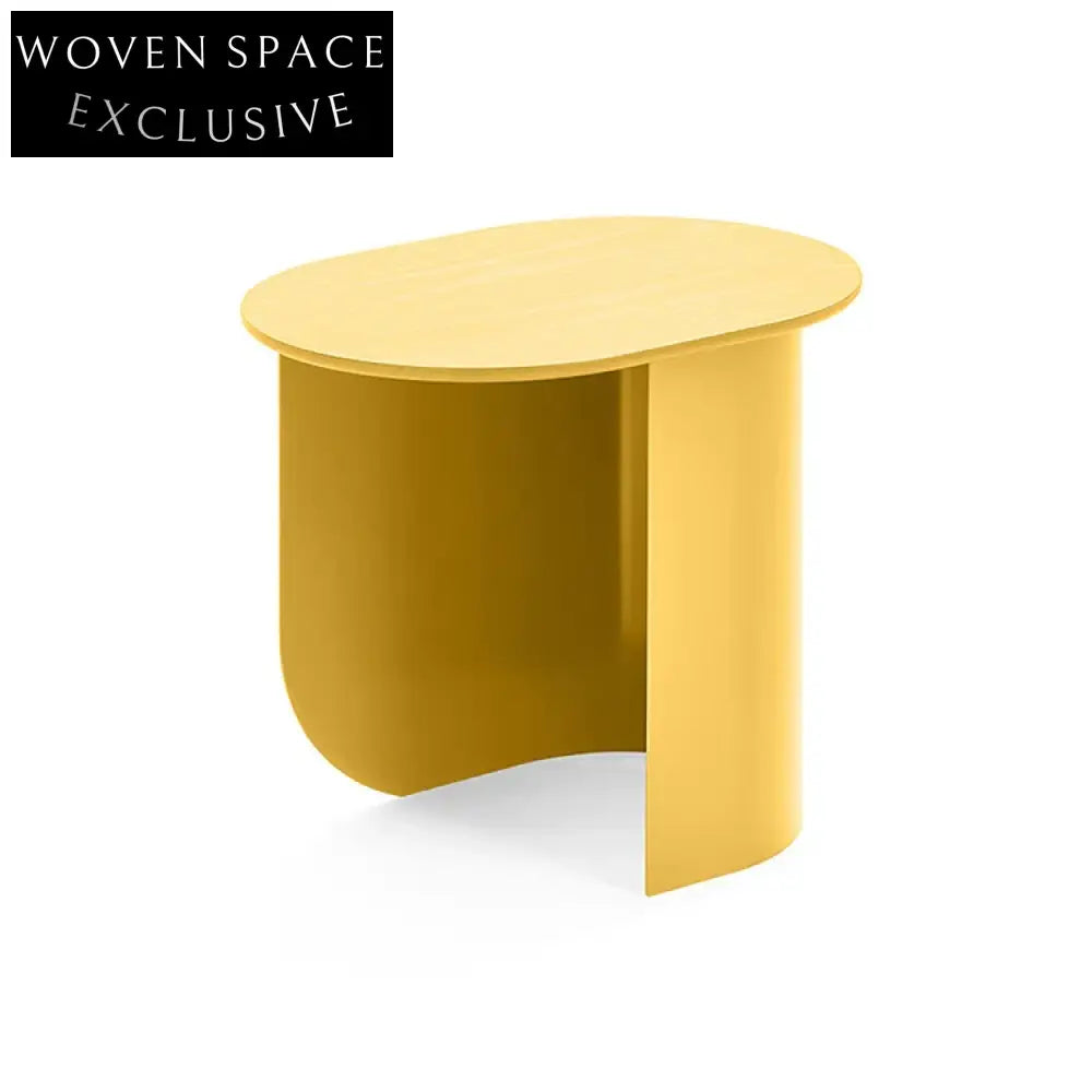 Chic Round Wooden Accent Table for Modern Living & Bedroom Spaces