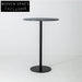 Chic Terrazzo & Metal High Bar Table for Modern Dining & Coffee