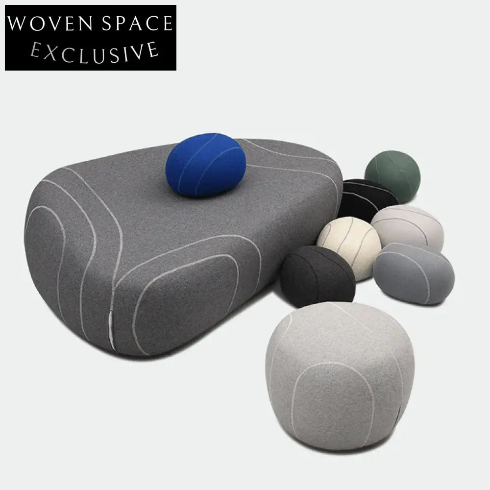Chic Velvet Round Ottoman Pouf, Plush Modern Living Room Footrest Stool