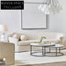 Chloe Stone Nesting Coffee Tables - Black Coffee Table