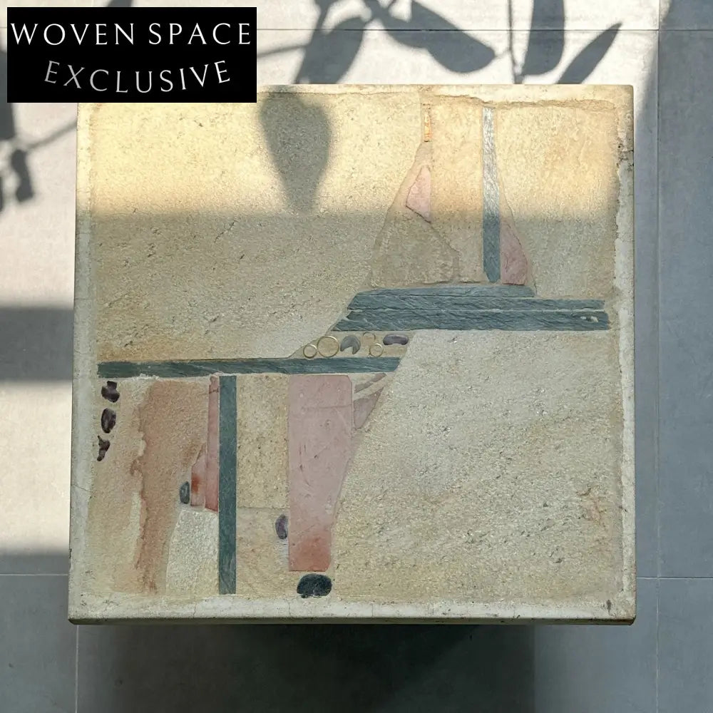 Classic Designer Marble Side Coffee Table by Poul Kingma