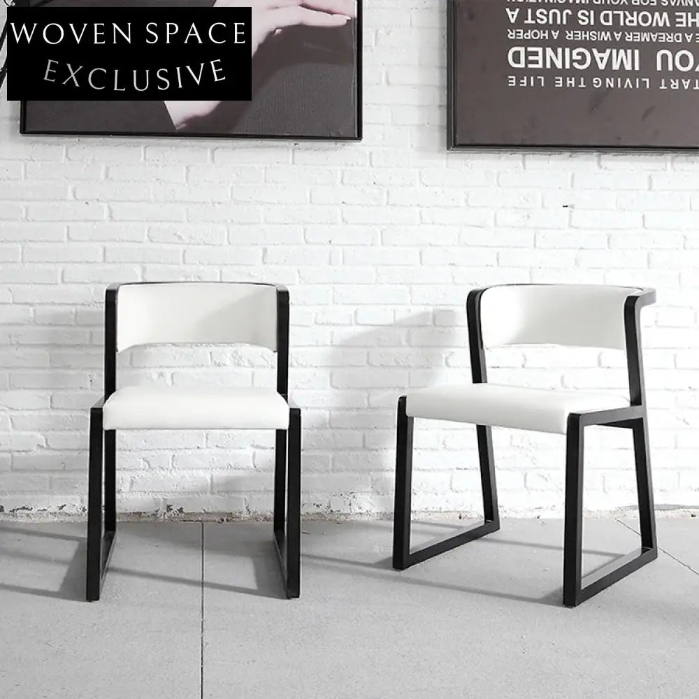 Classic Solid Wood Dining Chair with Cushioned Armrests