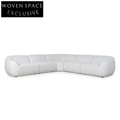 CLC10112-KSO Corner Fabric Sofa - Silver Grey Chaise Sofa