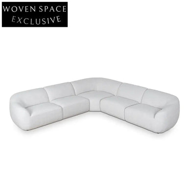 CLC10112-KSO Corner Fabric Sofa - Silver Grey Chaise Sofa