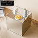 Clear Acrylic Cube Side Table for Modern Home Decor, Elegant Coffee Table