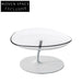 Clear Acrylic Round Side Coffee Table for Modern Homes & Gardens