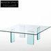 Clear Acrylic Square Coffee Table: Modern Living Room & Hotel Centerpiece