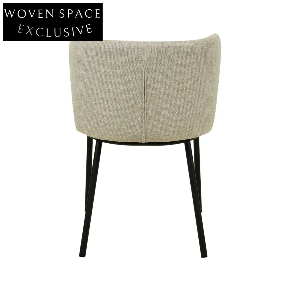 Coastal Fabric Dining Chair - Light Grey (Set of 2) Dining Chair