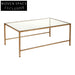 Cocktail Glass Nesting Coffee Table - Antique Gold Coffee Table