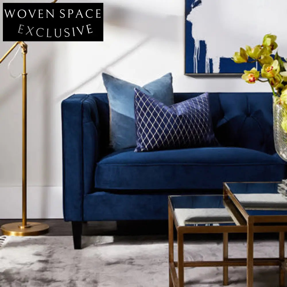 Cocktail Mirrored Nesting Coffee Tables - Antique Gold Coffee Table