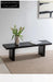 coffee table black solid wood foldable multifunctional 【black】