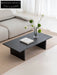 coffee table black solid wood foldable multifunctional 【black】