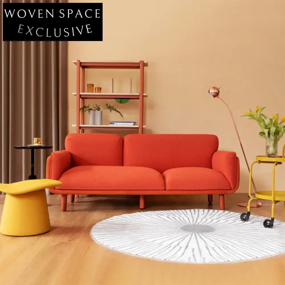 Comfortable Modern Fabric Modular Sofa for Office Living Room Apartment Seating