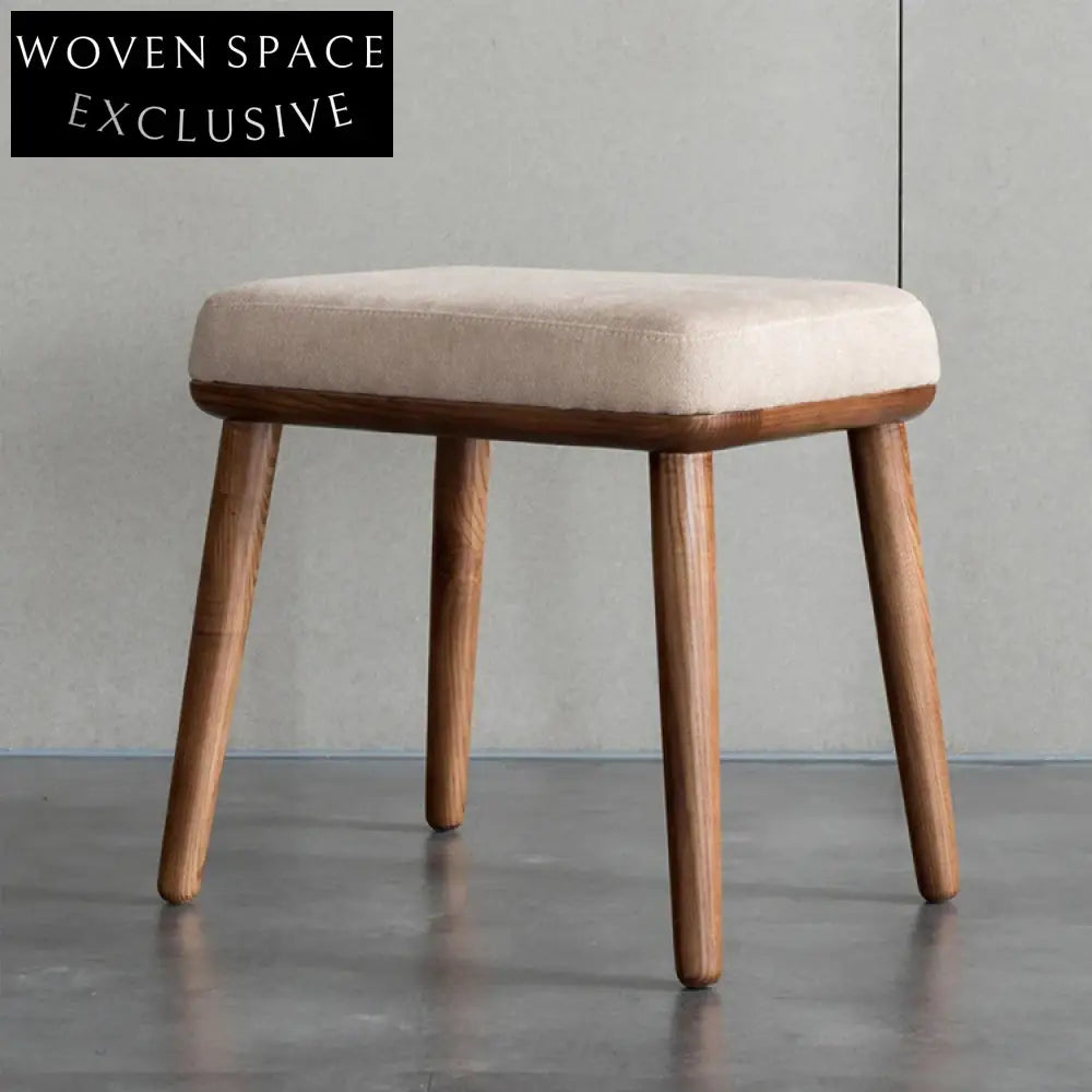 Comfortable Modern Upholstered Ash Wood Leisure Lounge Chair