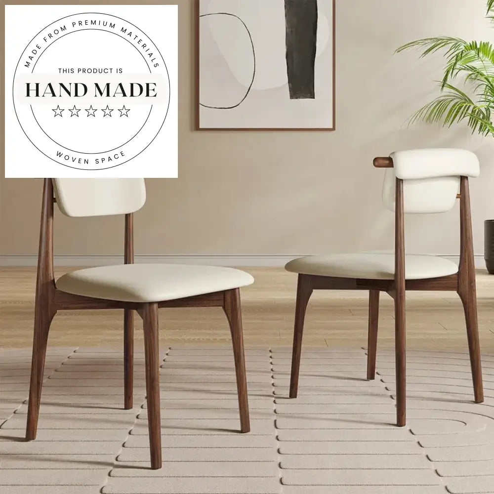 Comfortable Modern Wooden Upholstered Dining Chair