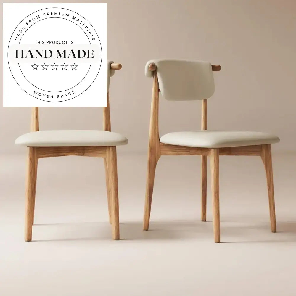 Comfortable Modern Wooden Upholstered Dining Chair