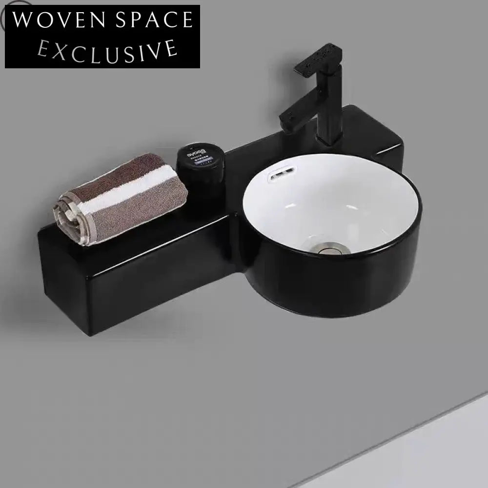 Small Hand Rinse Basin Compact Oval Wall Hung Ceramic Hand Wash Basin for Small Bathrooms ...
