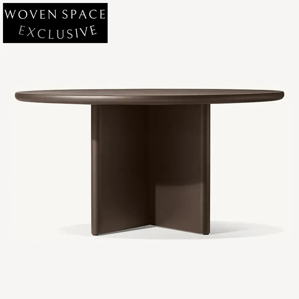 Contemporary Aluminum Outdoor Dining Furniture Set for Patio, Garden, Villa