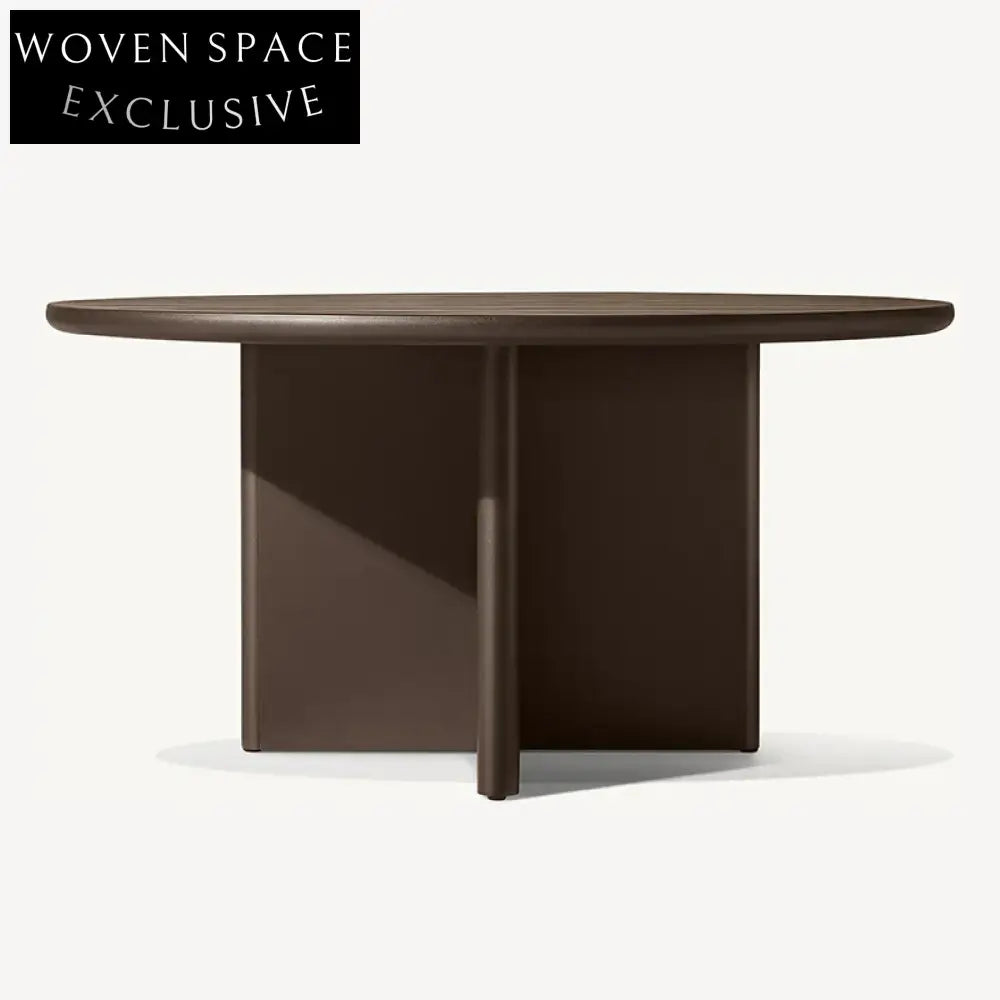 Contemporary Aluminum Outdoor Dining Furniture Set for Patio, Garden, Villa