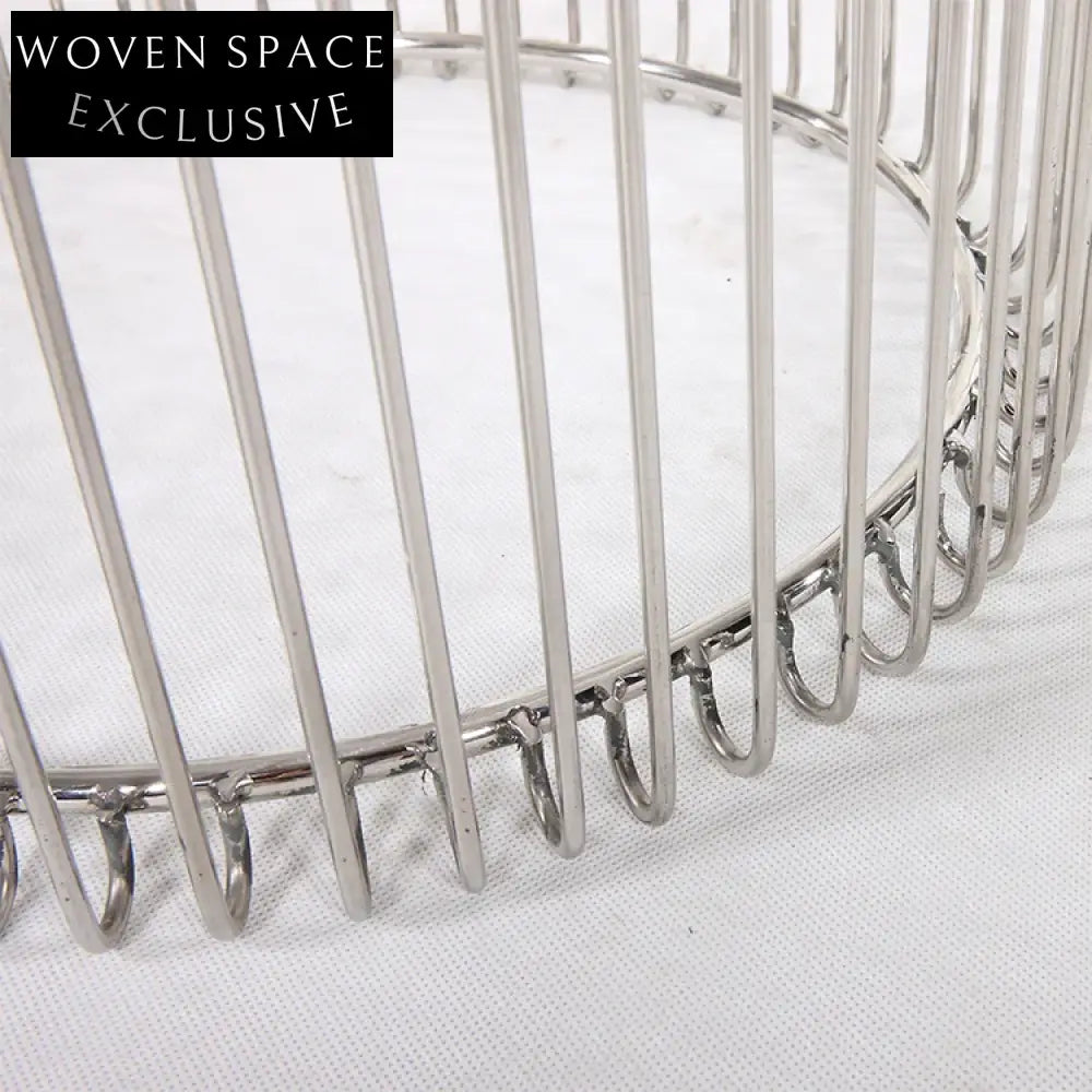 Contemporary Circular Marble Top Coffee Table with Durable Metal Frame