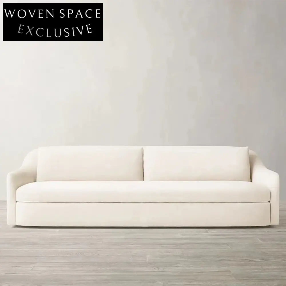 Contemporary Fabric Chesterfield Modern Sectional Living Room Sofa