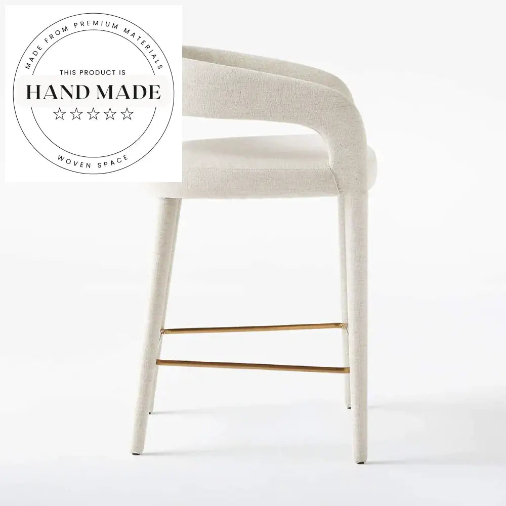 Contemporary Fabric Swivel Bar Stool Counter Chair Kitchen Island Dining