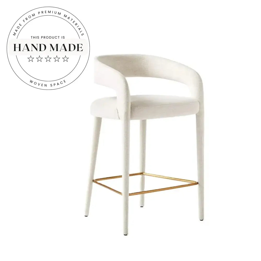 Contemporary Fabric Swivel Bar Stool Counter Chair Kitchen Island Dining