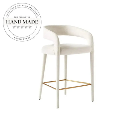 Contemporary Fabric Swivel Bar Stool Counter Chair Kitchen Island Dining