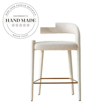 Contemporary Fabric Swivel Bar Stool Counter Chair Kitchen Island Dining