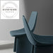 Contemporary Fabric Upholstered Dining Chair with Sturdy Metal Legs