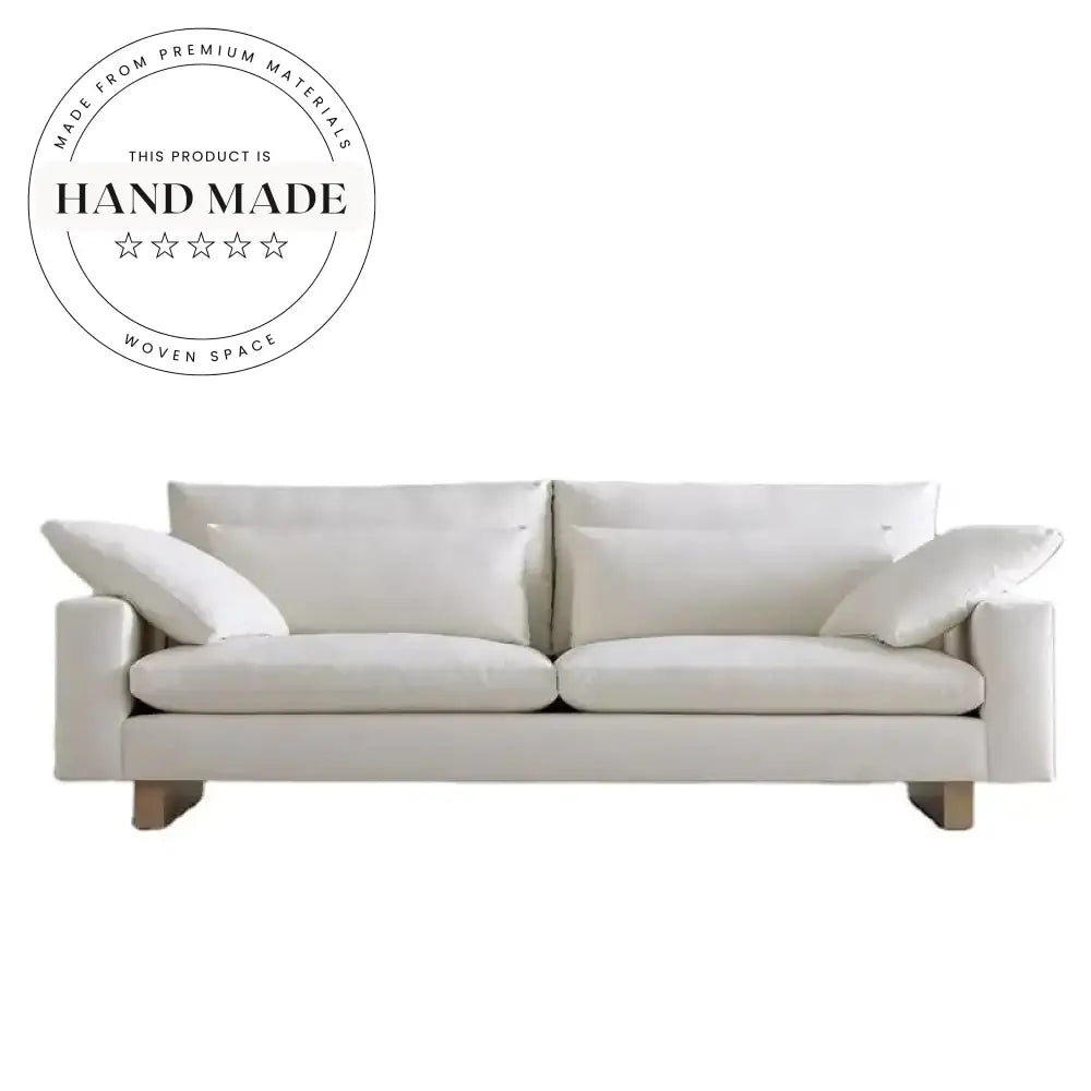 Contemporary Fabric Upholstered Modular Sectional Living Room Sofa
