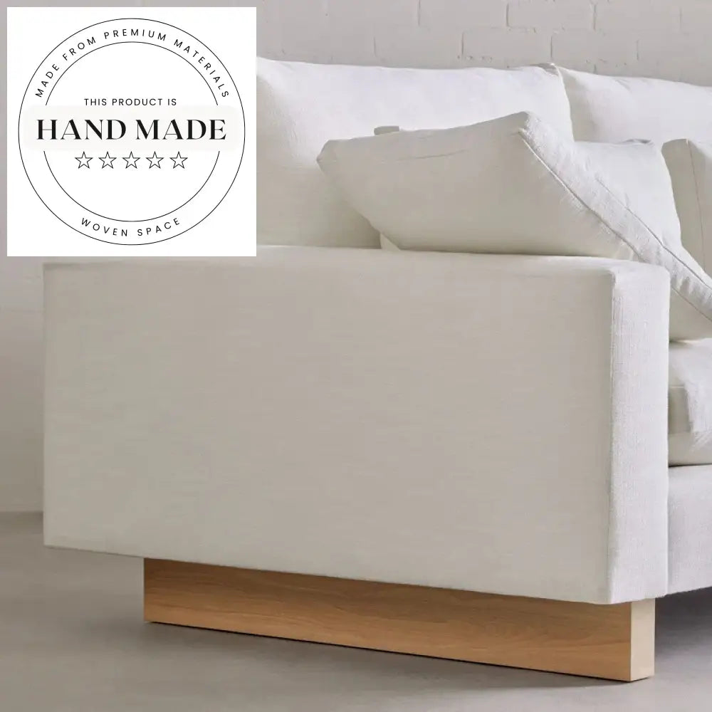 Contemporary Fabric Upholstered Modular Sectional Living Room Sofa