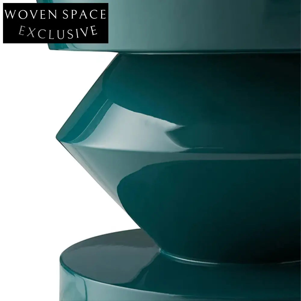 Contemporary Fiberglass Round Coffee Table | Creative Modern Side Sofa Table
