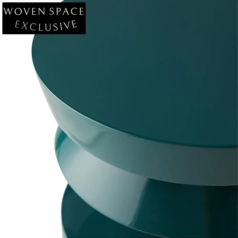 Contemporary Fiberglass Round Coffee Table | Creative Modern Side Sofa Table