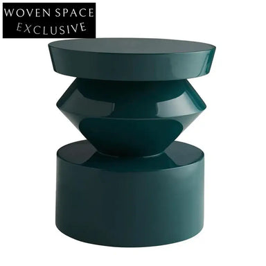 Contemporary Fiberglass Round Coffee Table | Creative Modern Side Sofa Table