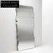 Contemporary Irregular Full-Length Floor Standing Wall Mounted Decorative Mirror