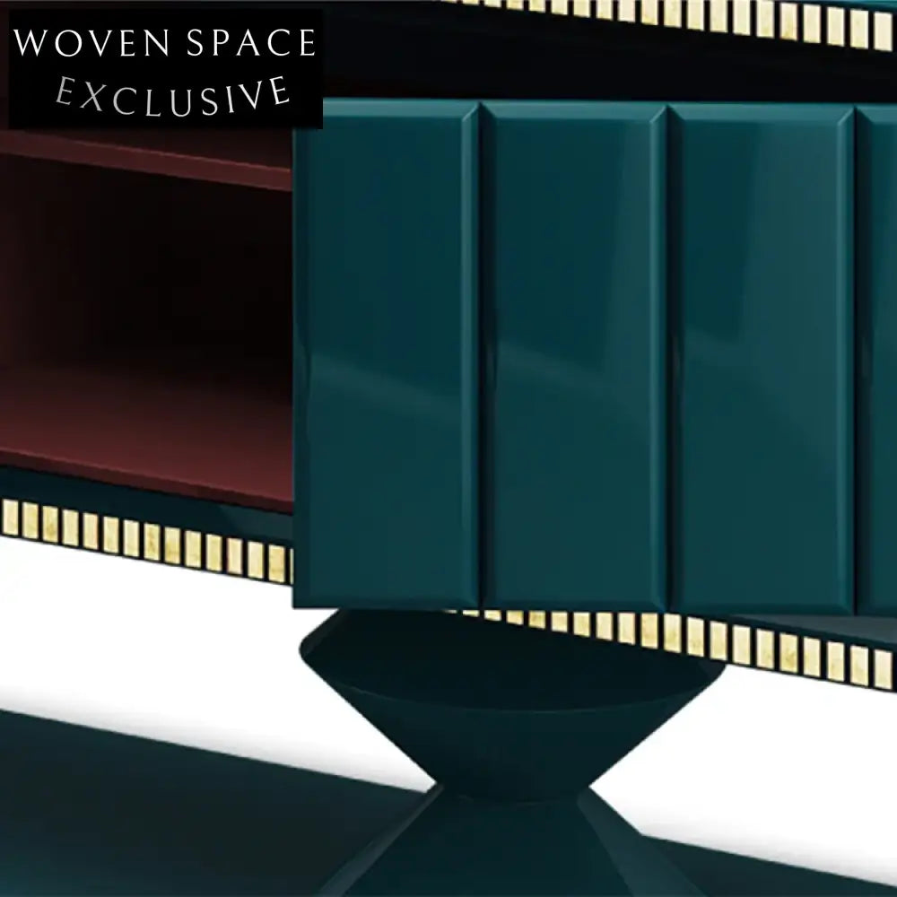 Contemporary Living Room Side Cabinet: Stylish High-Quality Home Storage Console