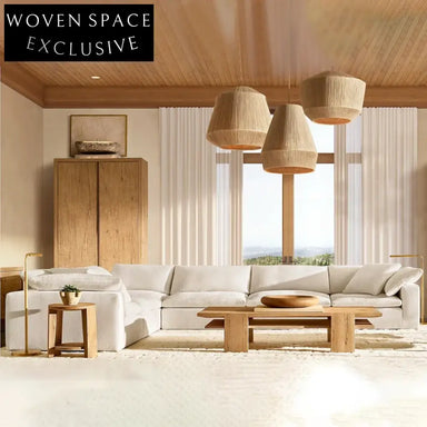 Contemporary Modular L-Shaped Sectional Sofa Set for Ultimate Living Room Relaxation