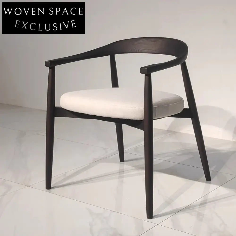 Contemporary Nordic Solid Wood Luxury Home & Hotel Dining Chair