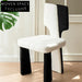 Contemporary Nordic Upholstered Fabric Dining Chair for Modern Homes