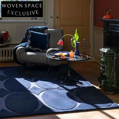 Contemporary Polyester Area Rug for Living Room Bedroom Artistic Design