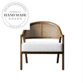 Contemporary Retro Solid Wood Adjustable Leisure Chair