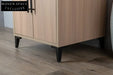 Contemporary Single Sink Plywood Bathroom Vanity Cabinet with Soft-Close Drawers