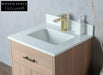 Contemporary Single Sink Plywood Bathroom Vanity Cabinet with Soft-Close Drawers