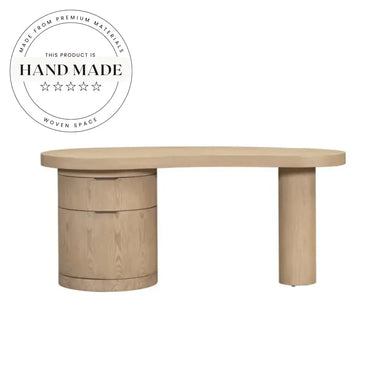 Contemporary Solid Wood Executive Secretaire Writing Study Desk