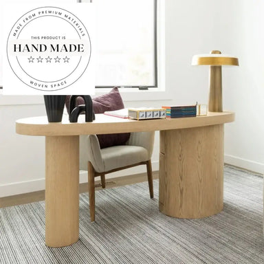 Contemporary Solid Wood Executive Secretaire Writing Study Desk