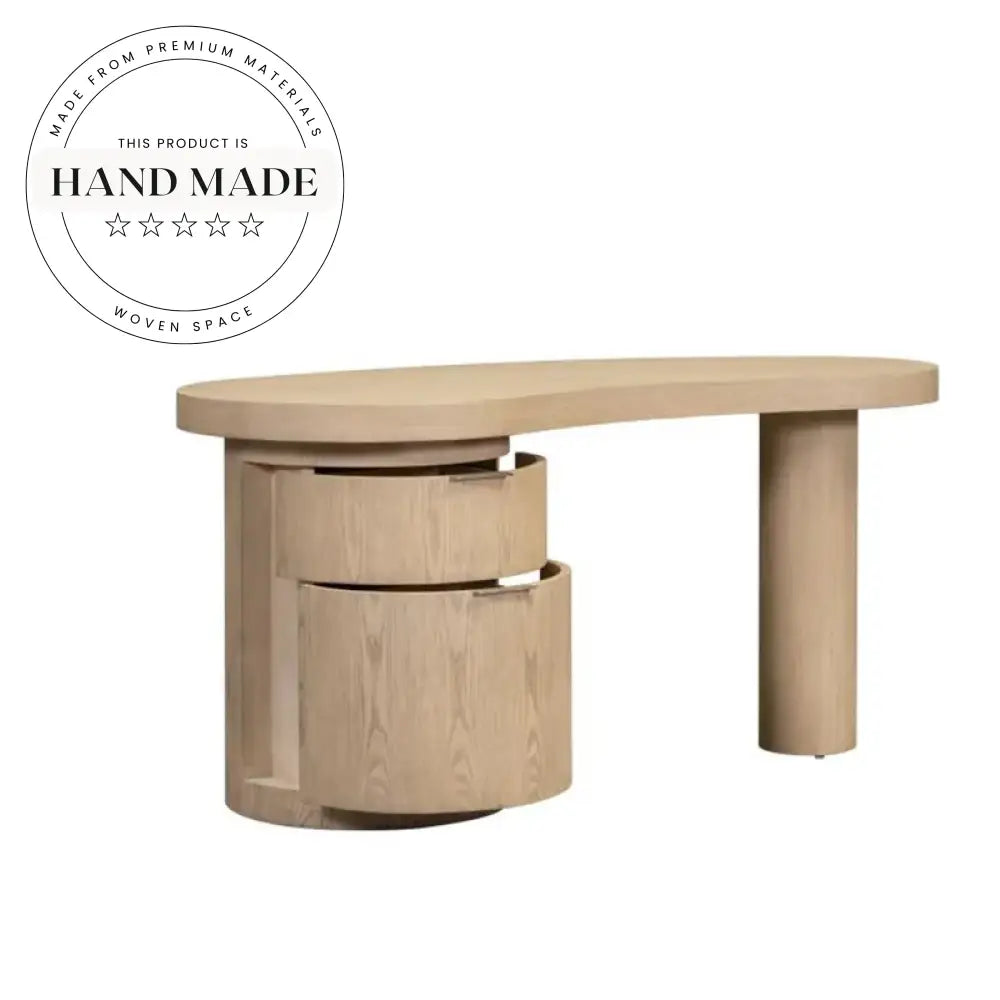Contemporary Solid Wood Executive Secretaire Writing Study Desk