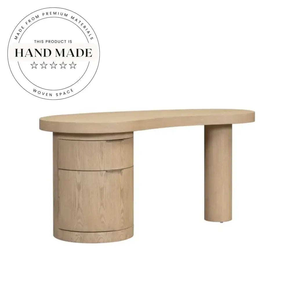 Contemporary Solid Wood Executive Secretaire Writing Study Desk